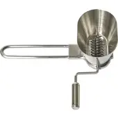 WDMT Manuelle Kräutermühle - Kräutermühle aus Metall - Silber
