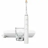 Philips HX9911/19, Erwachsener, Schallzahnbürste, Tägliche Pflege, Tiefenreinigung, Zahnfleischpflege, Whitening, 62000 Bewegungen pro Minute, Weiß, Oval