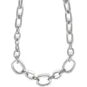 Luxenter Halskette mit Rhodiumbeschichtung – Danli