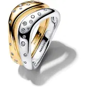 Pandora 164674C01 Ring-Set für Damen Zweifarbig