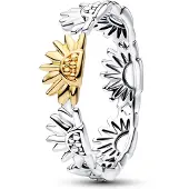 Pandora 164702C00 Damenring Zweifarbig Sonnenblume