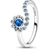 Pandora 194641C01 Damenring Disney Vaiana (Moana) Ozeanwelle Silber