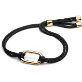 Pandora 564680C01-2 Damenarmband mit Aufklappbarem Element Schwarz