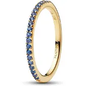 Pandora 162999C02 Damenring Funkelndes Blau Halber Ewigkeits-Ring