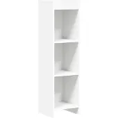 vidaXL Bücherregal Weiß 30 x 30 x 111 cm Holzwerkstoff