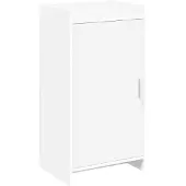 vidaXL Schuhschrank mit Speicher Weiß 48 x 36 x 92 cm Holzwerkstoff