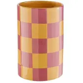 Butlers Vase CHECKER in Orange / Rot | Gr.: onesize