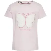 Kangaroos T-Shirt "Aufwendige Schmetterling-Applikation" T-Shirt mit aufwendiger 3D-Applikation