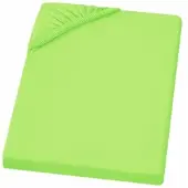 Carpe Sonno Edel-Jersey Spannbettlaken in Apfel-Grün | Gr.: 140x200 cm - 160x200 cm