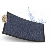 WohnDirect Schmutzfangmatte PALERMO in Blau | Gr.: 80 x 120 cm