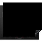 KitchenYeah Herdabdeckplatte Schwarz | Gr.: 81 x 52 cm