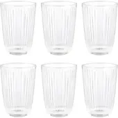 Butlers Trinkglas LINEE 6er-Set in Durchsichtig | Gr.: onesize
