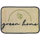 WohnDirect Fußmatte ECO-SISAL 1 in Flaschengrün | Gr.: 40 x 60 cm