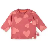 Sigikid Langarmshirt Pink Birds in Rosa | Gr.: 68