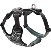 Hunter Geschirr Divo Reflect Schwarz/Grau M