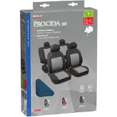 Lampa Procida Sitzschonbezug Vorne und Hinten Polyester Schwarz Blau Sitzbezug