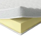 AM Qualitätsmatratzen | Premium Visco-Topper | 180x220 cm | 6 cm Höhe | Matratzentopper | 180/220 | Viscoschaum Topper | Memoryschaum