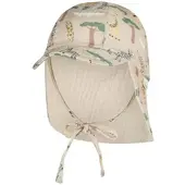 Sterntaler Schirmmütze mit Nackenschutz Safari in beige | Gr.: 47 cm