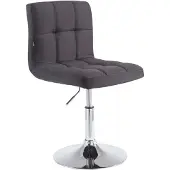 CLP Palma Lounger V2 Stoff Lounger höhenverstellbar und drehbar. schwarz