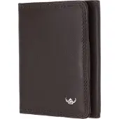 Golden Head Leder Kartenetui Polo RFID Protect Minischeintasche 1012 Dunkelbraun