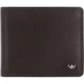 Golden Head Leder Geldbörse Polo RFID Protect Scheintasche 1162 Dunkelbraun