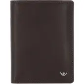 Golden Head Leder Geldbörse Polo RFID Protect Kombischeintasche 1286 Dunkelbraun