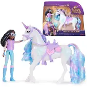 Unicorn Academy Layla und Einhorn Glacier Set - ca. 12 cm, Modepuppe, Weiblich, 4 Jahr(e), Mädchen, 115 mm, 180 g