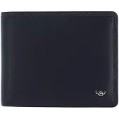 Golden Head Leder Geldbörse Polo RFID Protect Scheintasche 1427 Marineblau dunkelblau