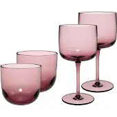Like. by Villeroy & Boch Gläser-Set "Wein- und Wassergläser Like Glass 4er Set" Handwäsche wird empfohlen