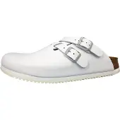 Birkenstock Kay Herrenschuhe Hausschuhe Pantolette Weiß Freizeit, Schuhgröße:41 EU