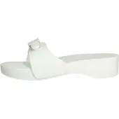 Scholl Damenschuhe - Pantoletten PESCURA HEEL AQUA - off-white, Größe:39 EU