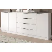Inn.Furn Sideboard "Swan" in weiß Kommode 185 x 80 cm