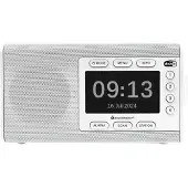 Soundmaster DAB900WE, Tragbar, Analog & Digital, DAB+, FM, 5 W, LCD, 10,9 cm (4.3")