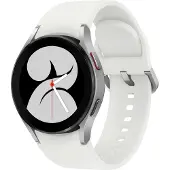 Samsung Galaxy Watch4, BT, 40 mm Smartwatch Aluminium Silber