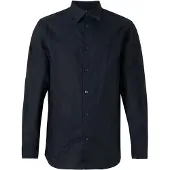 Armani Exchange für Herren. XM001587AF16631UB101 Hemd Regular Fit navy (XXL), Lässig, Baumwolle, Klassisch, Langarm, Marine