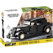 COBI 2267, Oldtimer-Modell, 1:35, Citroen 15CV SIX D, Unisex, 262 Stück(e), Schwarz