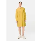 Camel active Kleid mit Stehkragen in Gelb | Gr.: M