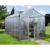 Pergart Vitavia, Aktionsangebot (inkl. 100 Euro Zubehör): Gewächshaus "Zeus 10000", aluminium eloxiert, 10,0 m², 10 mm HKP