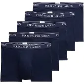 Ralph Lauren für Herren. 714864292009 Pack mit 5 Boxershorts aus elastischer Baumwolle in Marineblau (S), Heimtextilien