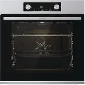Gorenje BPS6737E14X Einbau-Backofen Multifunktion, 77 Liter,Pyroclean Selbstreinigung, Airfry, Pizza-Funktion, Auftaufuktion, Edelstahl