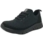 Nature Mephisto Komfort Schnürschuhe wing Damen 31343537313637 Schwarz 37 1/2 EU