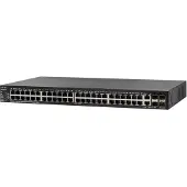 Cisco SG550X-48P, Managed, L3, Gigabit Ethernet (10/100/1000), Power over Ethernet (PoE), Rack-Einbau, 1U