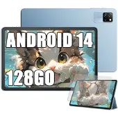 Blackview Tab 60 Wi-fi, 25,6 cm (10.1"), 800 x 1280 Pixel, 128 GB, 4 GB, Android 14, Blau