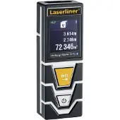 Laserliner LaserRange-Master T4 Pro, Laser-Distanzmessgerät, m, Schwarz, Orange, Weiß, Digital, LCD, 1+2