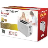 Esperanza Caprese, 2 Scheibe(n), Weiß, 700 W, 220-240 V, 50 Hz