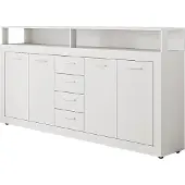 Lookway Kommode ROMANO mit Schubladen, Weiß