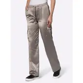 HEINE Satin-Hose in taupe | Gr.: 48