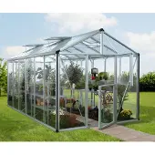 Pergart Vitavia, Aktionsangebot (inkl. 100 Euro Zubehör): Gewächshaus "Zeus 11900", aluminium eloxiert, 11,9 m², 3 mm ESG, 10 mm HKP