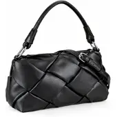 Collezione alessandro Schultertasche Giorgia Elegante Flechttasche mit Trageriemen von