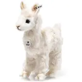 Steiff Kuscheltier Cosy Alpaka weiß 18 cm stehend 069505